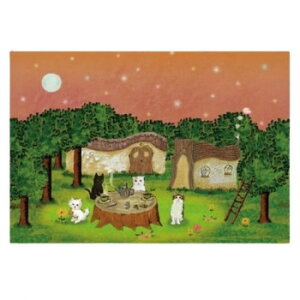 �Ƃ��Ƃ��T�[�J�X �|�X�g�J�[�h �L/�l�R �u�X�̂�����[���v 5���Z�b�g ST-PC-006