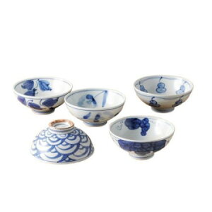 波佐見焼 伊万里青磁絵 茶漬5客揃 007-228M 5310-014