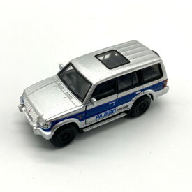 TOY EAST 三菱 パジェロ 2nd Gen ブルーストライプ RHD 1/64スケール 64B0036