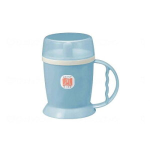 台和 吸い口付きマグカップ ブルー HS-N12 002471