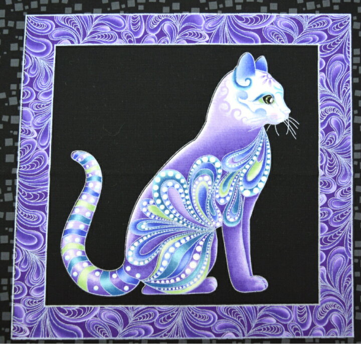 楽天市場】【パネル販売】USAコットン「猫の妖精パネル」 1パネル  