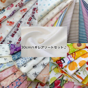 タイプを選べる♪ダブルガーゼお買い得ハギレセット♪「30cmカットクロスセット」コットン100% 生地 小物 綿 服 入園入学 デジタルプリント マスク ハンドメイド フラワー 花柄 ガーゼ生地