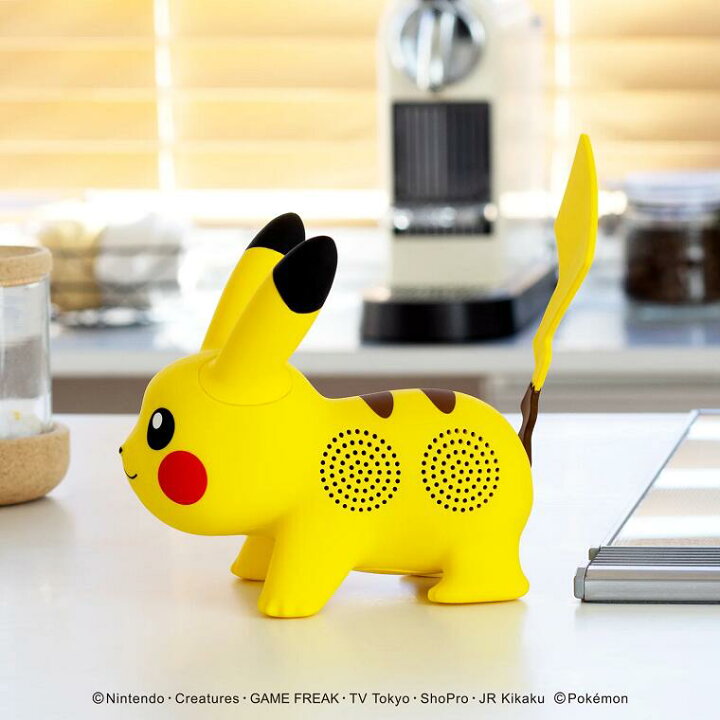 楽天市場】ポケモンスピーカーブルートゥーススピーカーピカチュウ 