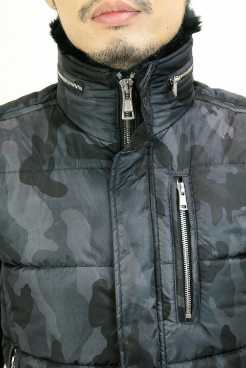 楽天市場】AKM フライトダウンジャケット MONO CAMO【返品不可 