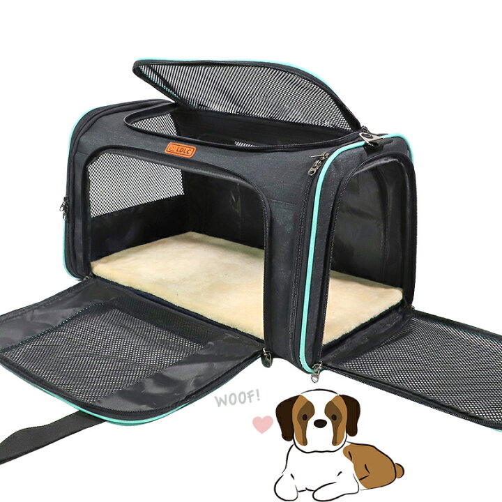 96%以上節約 新品 キャリーバッグ ペット ブラック 黒 犬 猫 ショルダーバッグ 2021新品小型犬?中型犬猫用バッグ ドライブキャンピングj