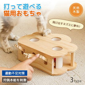 猫用おもちゃ ネズミおもちゃ 猫おもちゃ 打ち出し式 猫用玩具 ひとり遊び 知育玩具 運動不足対策 ストレス発散 狩猟本能を刺激 木製 天然木 3穴 5穴 8穴 レバー式 サイドホール付き ねずみ玩具 猫じゃらし 猫用知育トイ 室内遊び