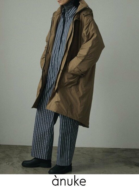 楽天市場】【即日出荷】anuke アンヌーク Hooded Coat 24秋冬 62420001 