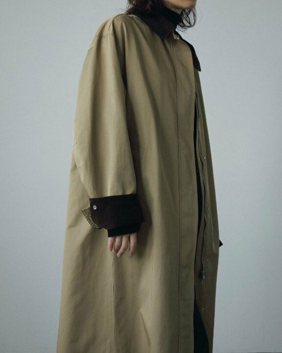 楽天市場】【予約】anuke アンヌーク Twill Soutiencollar Coat 24秋冬 