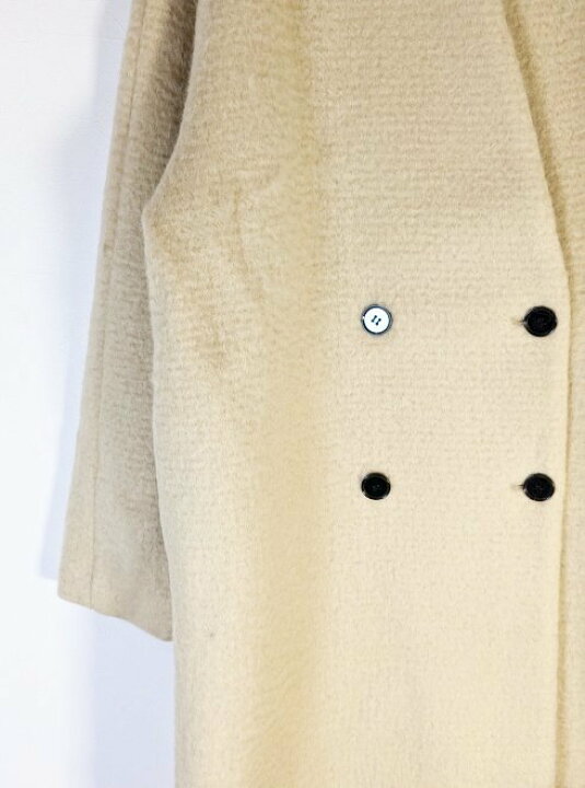 楽天市場】【即日出荷】anuke アンヌーク Collarless Shaggy Coat 24 