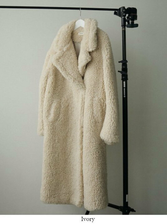 楽天市場】【予約】anuke アンヌーク Ecofur Over Coat 24秋冬予約 