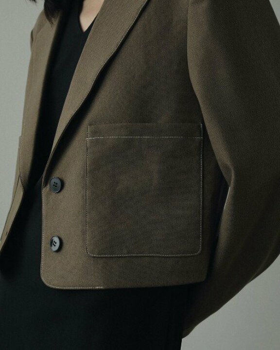 楽天市場】【即日出荷】anuke アンヌーク Heather Short Jacket 24秋冬 