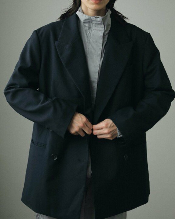 楽天市場】【予約】anuke アンヌーク Oversize Double Jacket 24秋冬 