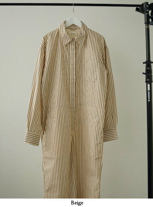 楽天市場】【予約】anuke アンヌーク Stripe Combinaison 24秋冬予約 