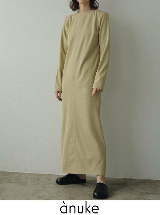 楽天市場】【予約】anuke アンヌーク Twill Pencil Onepiece 24秋冬 