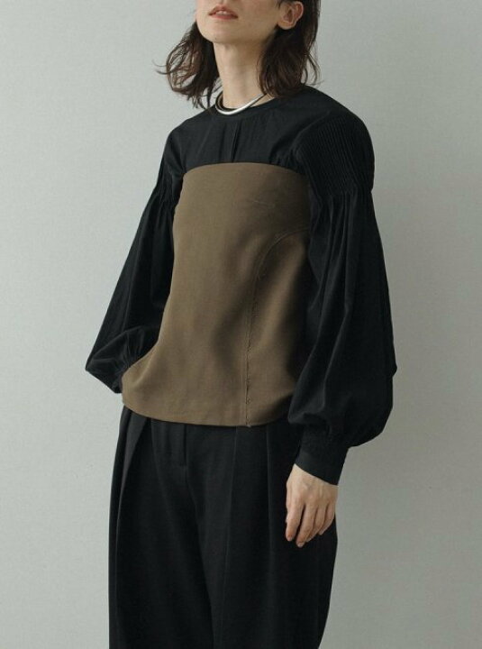 anuke（アンヌーク）の「anuke Flower Jacquard Tops 62510430 