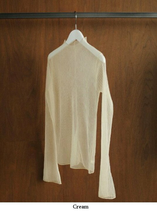 楽天市場】【予約】anuke アンヌーク Rib Sheer Knit 24秋冬予約 