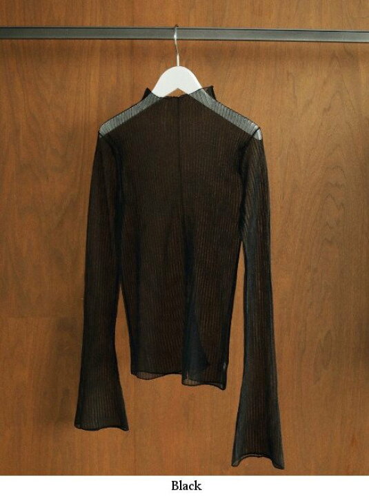 楽天市場】【予約】anuke アンヌーク Rib Sheer Knit 24秋冬予約 