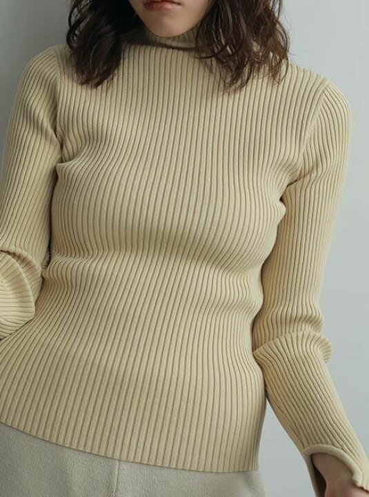 楽天市場】【予約】【待望追加】anuke アンヌーク Slit Turtle Knit 25  