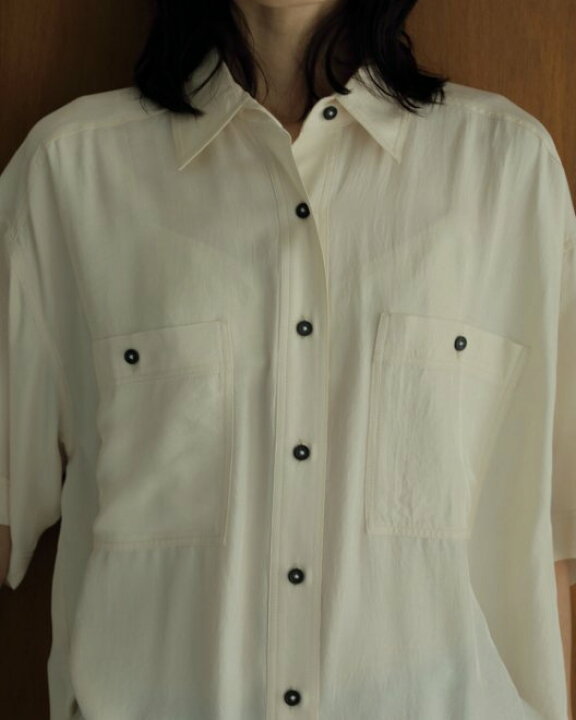 楽天市場】【予約】anuke アンヌーク Twill Over Shirts 24春夏予約 
