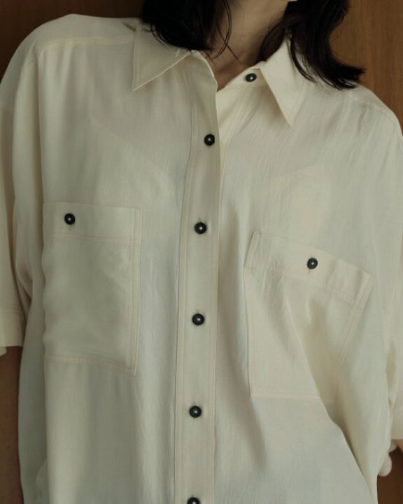 楽天市場】【予約】anuke アンヌーク Twill Over Shirts 24春夏予約 