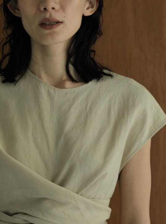楽天市場】【予約】anuke アンヌーク Linen Cachecoeur Tops 24春夏 