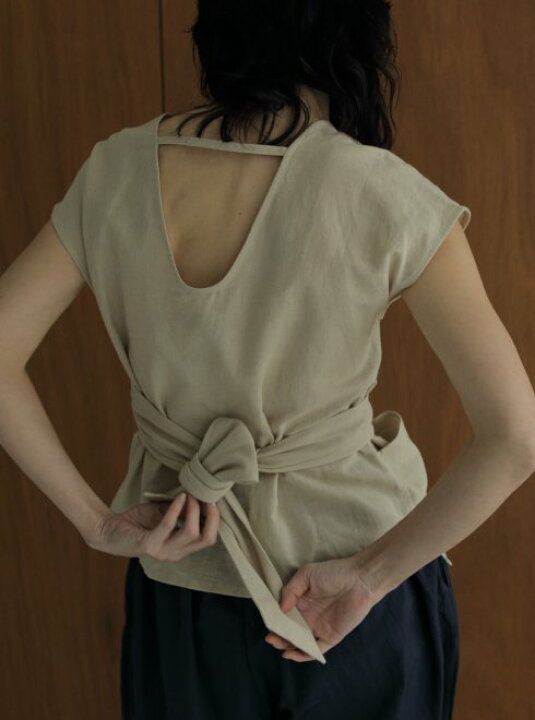 楽天市場】【予約】anuke アンヌーク Linen Cachecoeur Tops 24春夏 