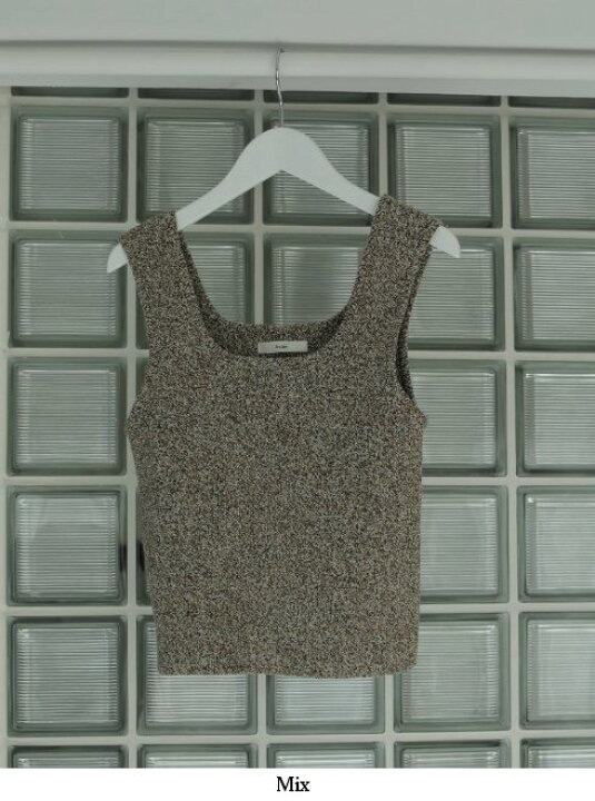 楽天市場】【即日出荷】anuke アンヌーク Boucle Knit Tanktop 24春夏 