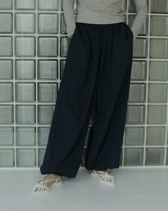 楽天市場】【予約】anuke アンヌーク Nylon Volume Pants 24春夏予約  