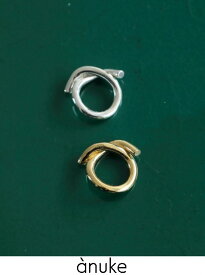 【即日出荷】(冬セール50%OFF) anuke アンヌーク Cross Ring 24春夏 62410907 リング クロス リング アクセサリー　春小物　25ps