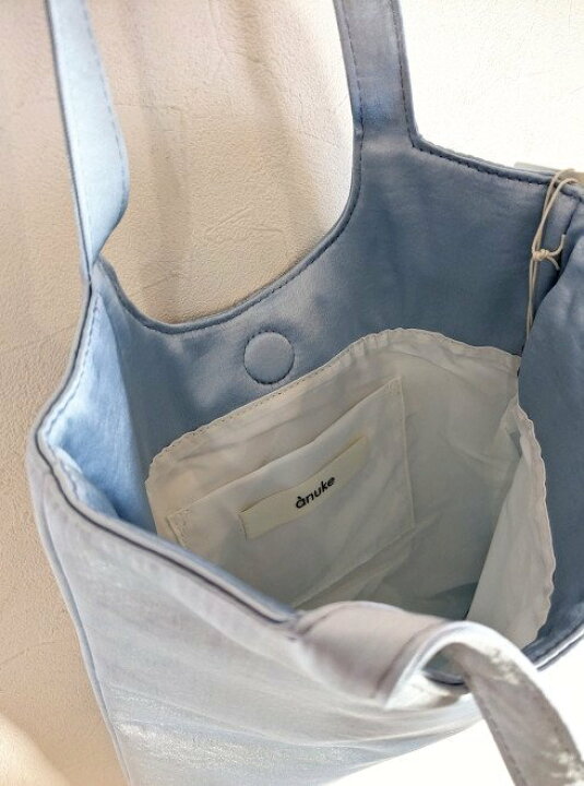 楽天市場】【即日出荷】anuke アンヌーク Satin Tote Bag 24春夏 