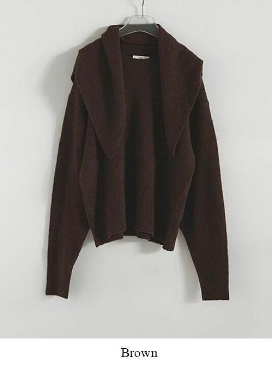 楽天市場】【予約】anuke アンヌーク Layered Scarf Knit☆ 25秋冬予約  