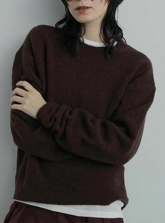 楽天市場】【予約】anuke アンヌーク Layered Scarf Knit☆ 25秋冬予約  