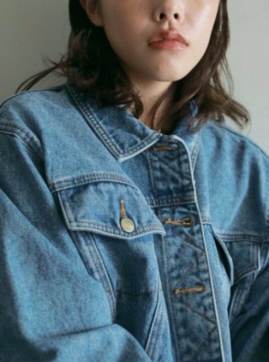 楽天市場】【予約】 anuke アンヌーク Short Denim Jacket☆ 25春夏 