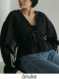 【即日出荷】anuke アンヌーク Vneck Lace Blouse★ 25春夏 62510408 シャツ・ブラウス 入荷予定 : 3月上旬〜 Vネックレースブラウス【新作】トップス