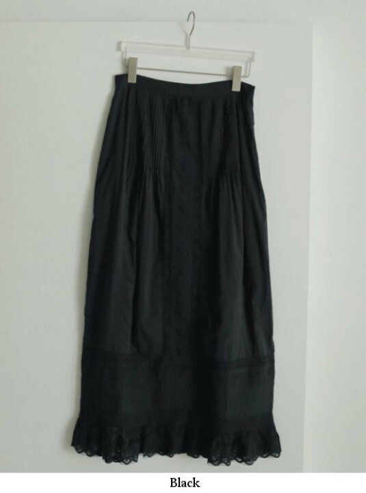 楽天市場】【即日出荷】anuke アンヌーク Tuck Lace Skirt☆ 25春夏 