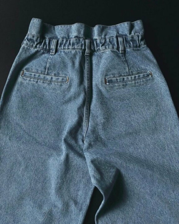 楽天市場】【予約】【待望追加】 anuke アンヌーク Waist Tuck Denim 