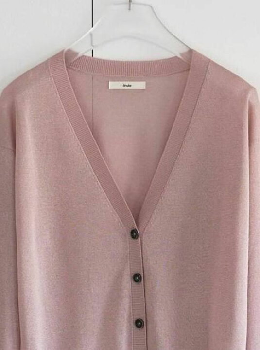 楽天市場】【即日出荷】anuke アンヌーク Highgauge Sheer Cardigan 