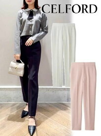 【即日出荷】(限定価格10%OFF&500円OFF) CELFORD セルフォード テーパードパンツ 25秋冬 CWFP254047 パンツ ボトム【新作】