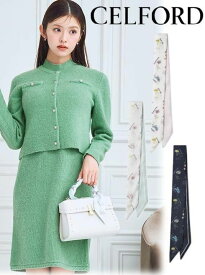 【予約】(限定価格10%OFF&500円OFF) CELFORD セルフォード フラワープリントスキニータイ 25秋冬.予約 CWGG261505 その他 入荷予定 : 1月下旬〜