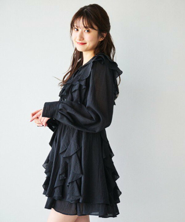 楽天市場】【即日出荷】 COCODEAL ココディール フリルミニワンピース 