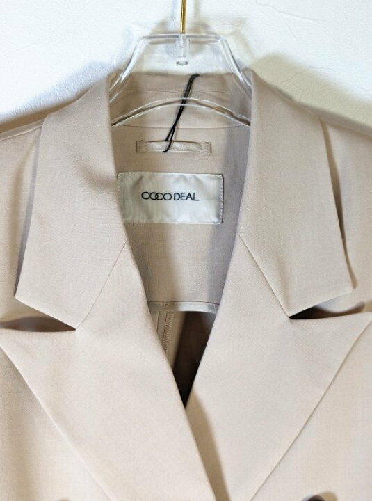 楽天市場】【即日出荷】 COCODEAL ココディール バックベルトジレ 24春 