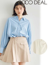 【即日出荷】(最終セール50%OFF) COCODEAL ココディール サイドプリーツミニスカショ 25春夏 75116055 ショートパンツ 【新作】 25sp