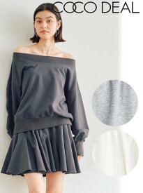 【即日出荷】(最終セール50%OFF) COCODEAL ココディール 裏毛サーキュラーミニスカート 25春夏 75127581 タイトスカート ボトム【新作】 25sp