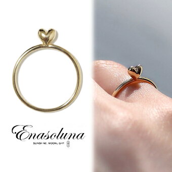 4月入荷ポイント5倍!Enasoluna(エナソルーナ)Mellowheartring(K10)予約11961541リング