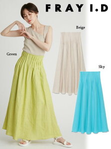 �y�����o�ׁz�Z�[��50%OFF FRAY I.D �t���C�A�C�f�B�[ �t�����`���l���^�b�N�X�J�[�g 22�t��. FWFS222085 �t���A�X�J�[�g 2022summer�ā@�{�g��