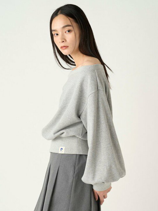 即日出荷 セール15 OFF FRAY I D フレイアイディー pierre cardin オフショルスウェットプルオーバー 24秋冬 FWCT244812 スウェット・パーカー FRAYID ピエールカルダン コラボ 新作 ss12 HeartySelect 店