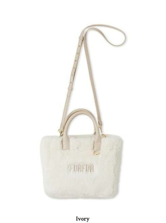 楽天市場】【即日出荷】(期間限定10%OFF&300円OFF) FURFUR ファー MIESROHE sustainable エコファーバッグ ホワイト