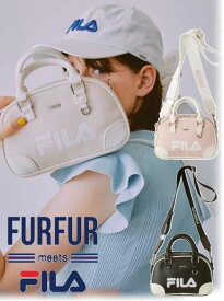 【即日出荷】(最終セール30%OFF) FURFUR ファーファー 【FILAコラボ】ハンドボストンバッグ 25春夏. RWGB254501 ハンド・ショルダーバッグ 【新作】コラボ　フィラ　春小物 25sp