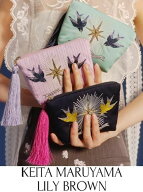 【即日出荷】(セール50%OFF&400円OFF) Lily Brown リリーブラウン 【KEITA MARUYAMA】 タッセルポーチ 26…