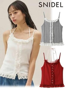 �y�����o�ׁz(10%OFF&400�~OFF~5/22) snidel �X�i�C�f�� ���C���[�h�L���~�J�b�g�\�[ 26�t��. SWCT262092 �J�b�g�\�[�g�b�v�X�y�V��z
